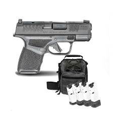 Springfield Hellcat Black 9mm 3in 4 Mags & Range Bag HC9319B-23GM